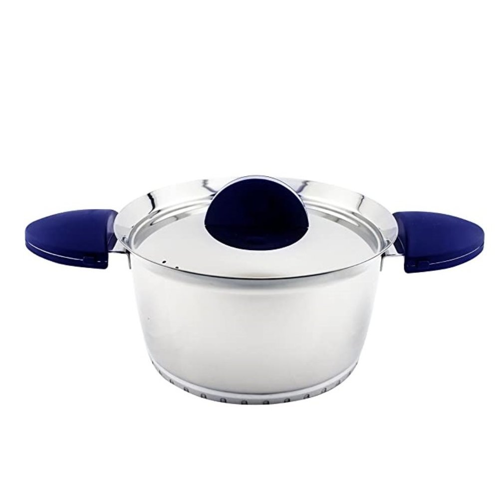 BergHOFF Stacca Stainless Steel Covered Casserole  7"